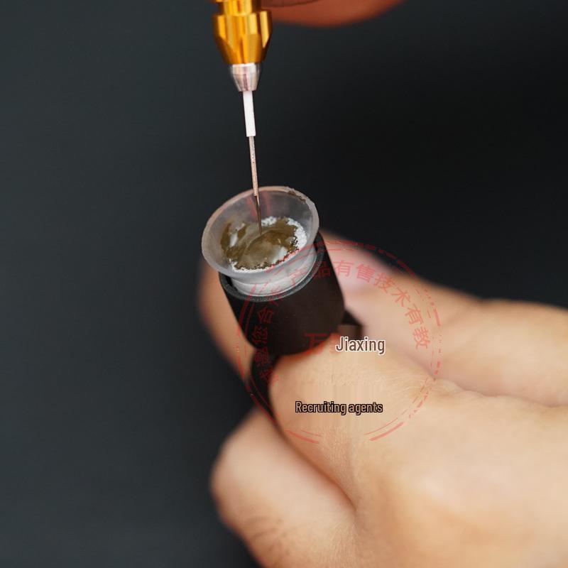 Silicone Tattoo Pigment Ring: Disposable Microblading Sponge Finger Cup Holder