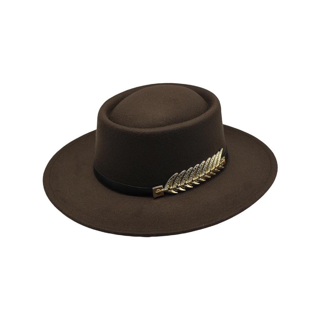 Adult Top Hat Jazz Style Fashionable Retro British Cap Versatile Elegant Headwear Men Women Winter Summer