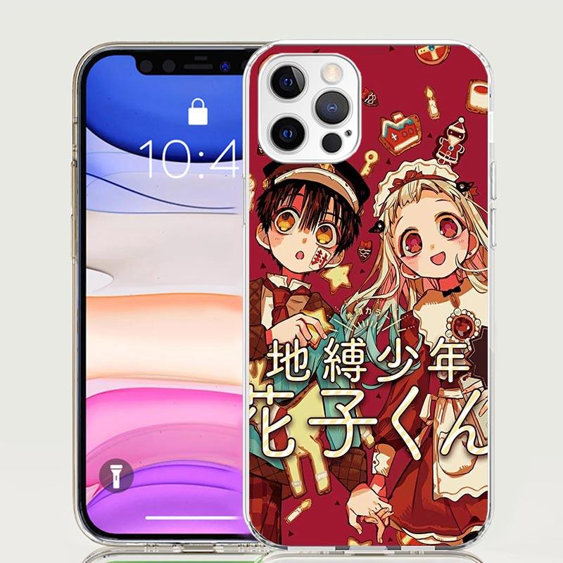 Toilet Bound Hanako Kun Anime Case Phone Cover for Apple iphone 16 15 14 13 12 Mini 11 Pro Max 16E X XS XR 7 Plus 8 + SE 2020 Tr