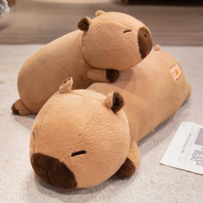 Cute Soft Capybara Throw Pillow Plush Toy Doll Kapibara Doll Girl Soothing Rag Doll