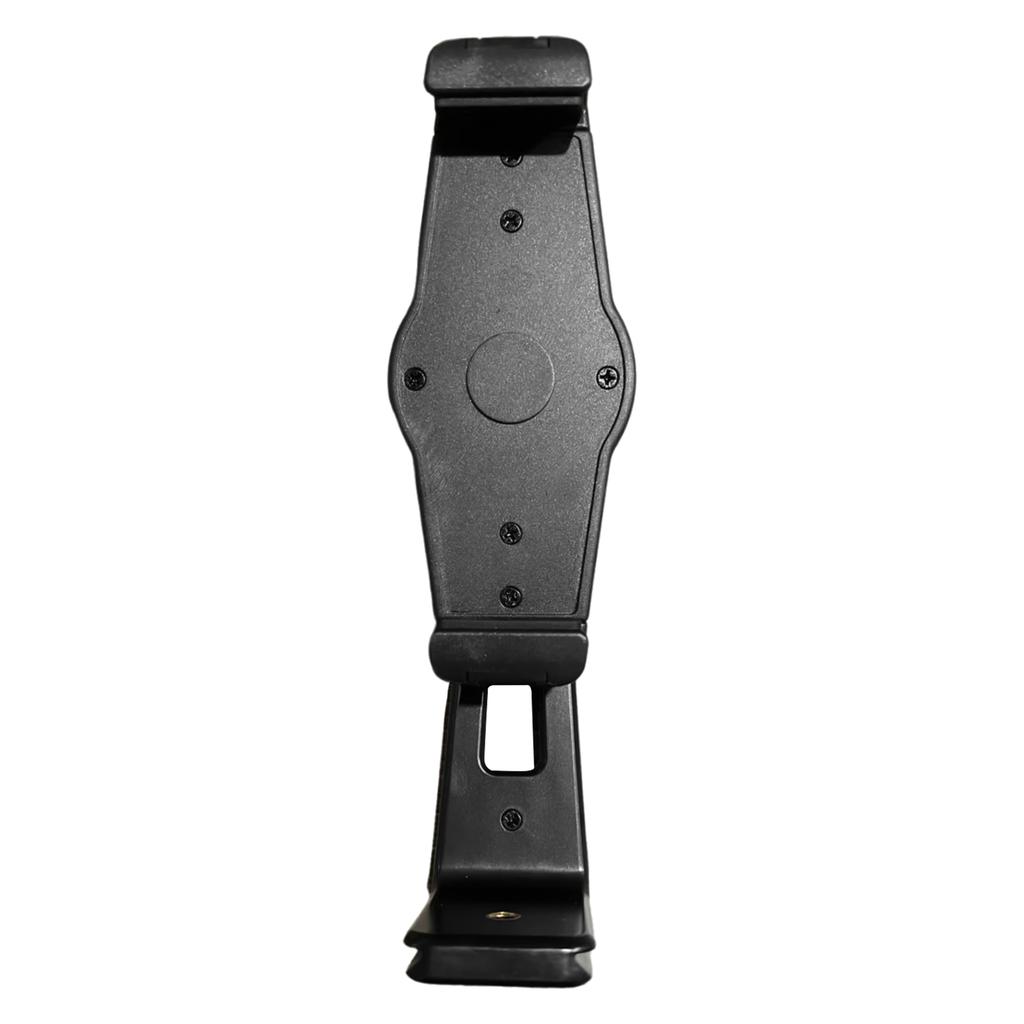 Universal Tablet Tripod Mount Holder Adjustable Phone Clamp Phone Tripod Mount with Dual Cold Shoe Mount 360 degrees
