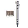 Magnetic Bits Multitool Aluminum Zinc Zinc Alloy Precision Screwdriver Pen Magnetic Screwdriver  Phone Repair