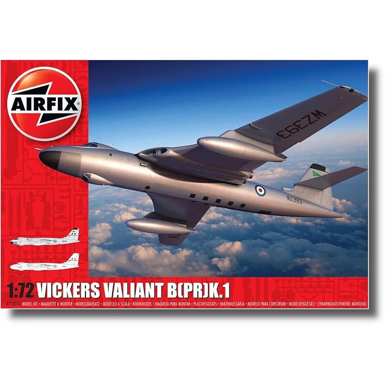 

airfix 1/72 vickers Valiant B(PR)K.1 plastic model X-11001A