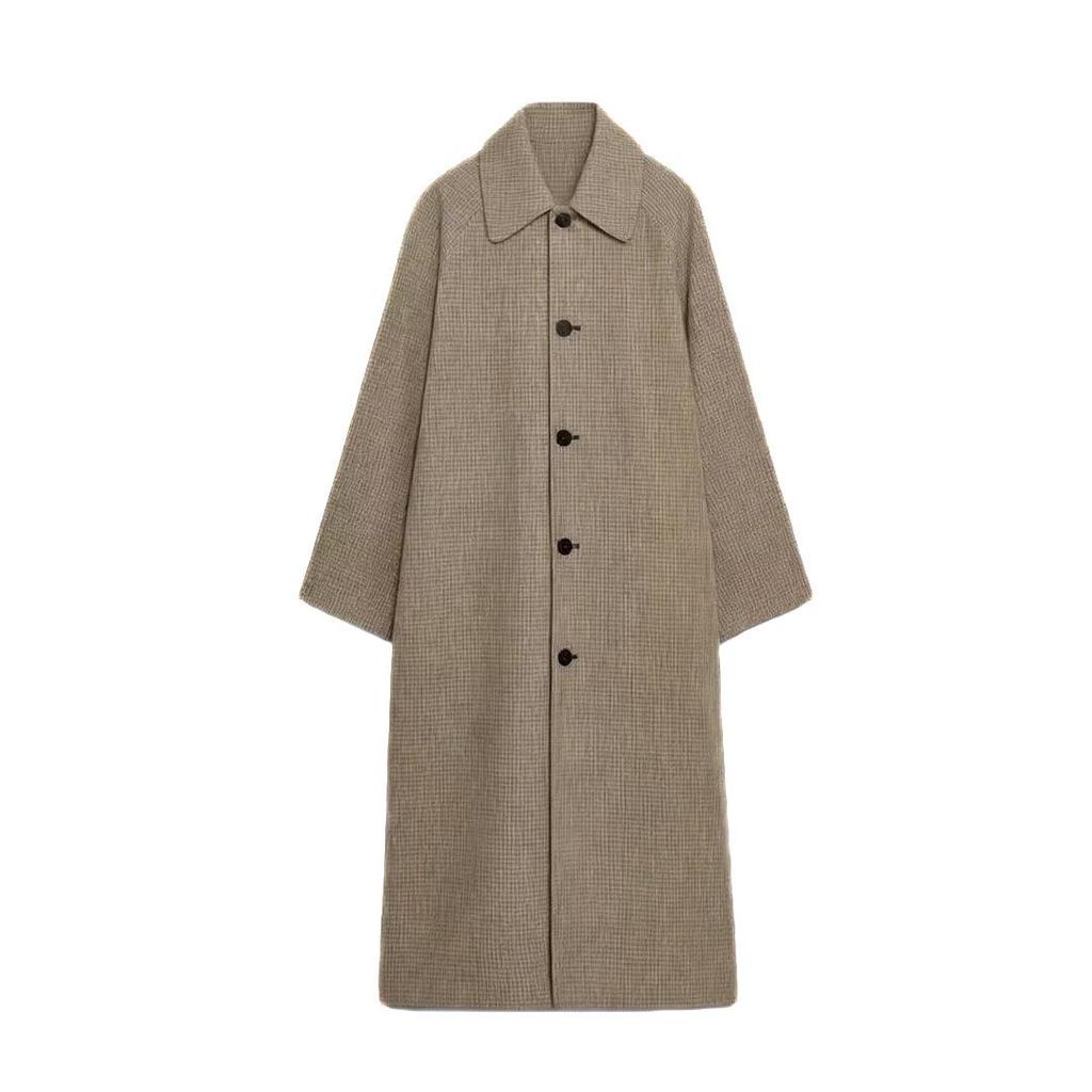 2026 Spring European & American Style Versatile Double-Sided Trench Coat