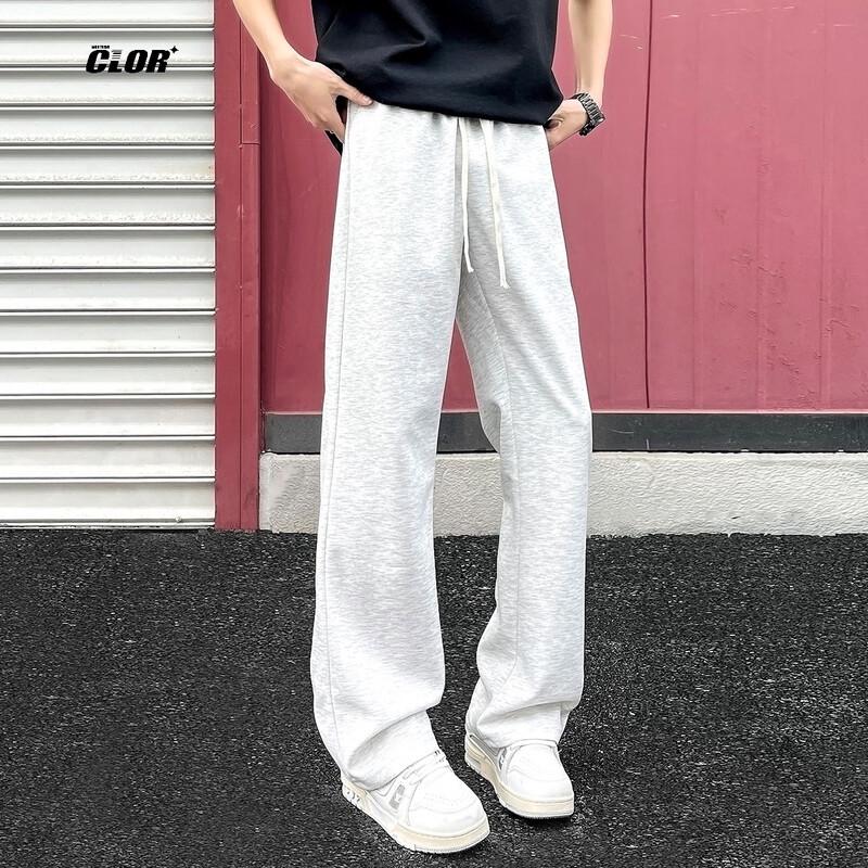 CLOR Men's American Style Flared Wide-Leg Pants CL70