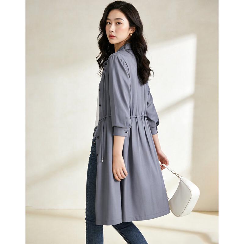 D.F.DEAR Drawstring A-Line Midi Dress