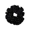Soft and Sweet Style, Large Pleated, Big Polka Dot, Large Intestine-shaped Hairband for Tying Hair.