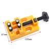 Aluminum Alloy Mini Bench Vise for Carving Walnuts, Bodhi, and Olive Wood