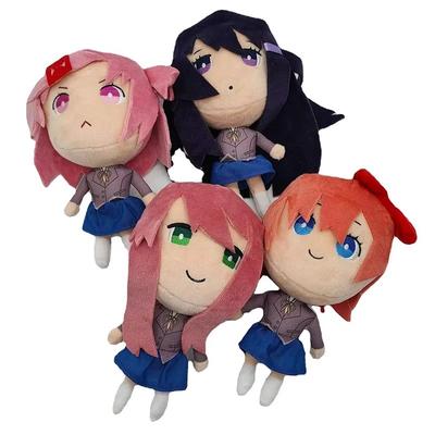 20cm Hra Doki Doki Literary Club Plyšové hračky Anime Cosplay Monika Natsuki Sayori Yuri Panenky