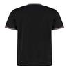 Kustom Kit Mens Fashion Fit Tipped T-Shirt