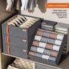 Underwear Storage Box With Dividers For Closet Organization And Drawer Use