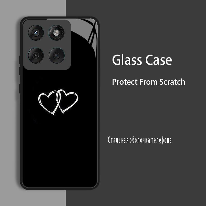 

Для Motorola Moto Edge 60 Pro 60S Чохол Кришка Чохол із загартованого скла Твердий бампер Для Moto Edge 60 Fusion 60 Stylus Neo Захисний чохол Motorola Edge 60 Neo