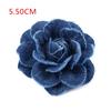 5pz Tessuto di Cotone Denim Coreano Fiori Vestiti Cappelli Decorazione Abito Fiori Accessori per Capelli Fai da Te Scrapbooking Materiali per Artigianato