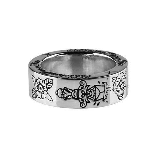 Anonymous Artisan Oldschool Space Ring - Dagger Panther