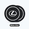 For Lexus Silicone Car Coaster Water Cup Bottle Non Slip Pad Anti-Slip Mat UX250h RX450h RX300 GX470 CT200h RX400h NX300h RX350