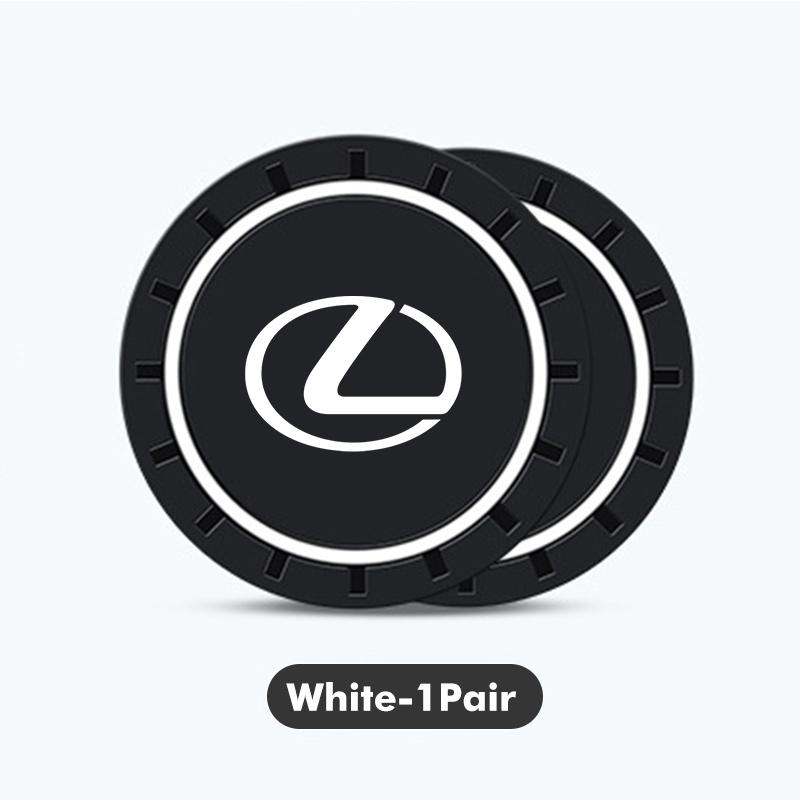 

For Lexus Silicone Car Coaster Water Cup Bottle Non Slip Pad Anti-Slip Mat UX250h RX450h RX300 GX470 CT200h RX400h NX300h RX350