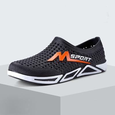 Herren Sommer Sandalen 2024 Luxus Barfuß Slipper für Herren Bequeme Weiche PVC Strand Aqua Wasser Lässige Outdoor Mode Schuhe