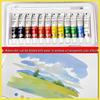 Xiaokani Acrylic Paint Set - 24 Colorfast, Waterproof Colors for Children's Art with Sun Protection