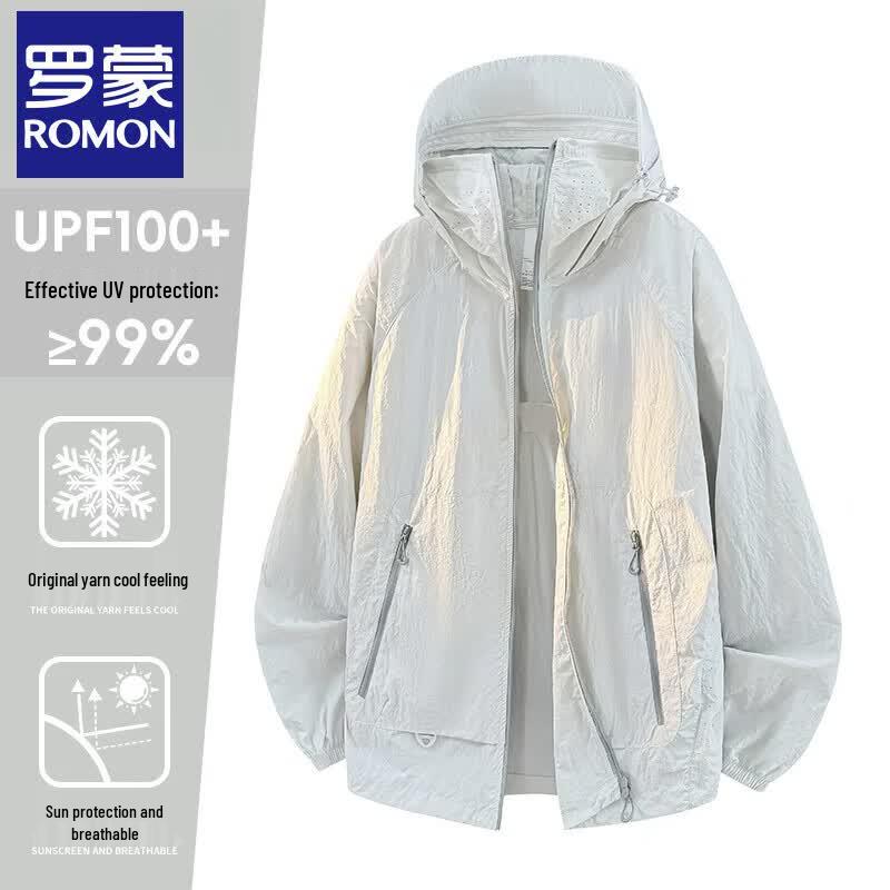 Romone Unisex UPF100+ Lightweight Sun Protection Jacket