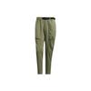 Knitted Sweatpants Men's Olive Moderate Skinny Pants H40209