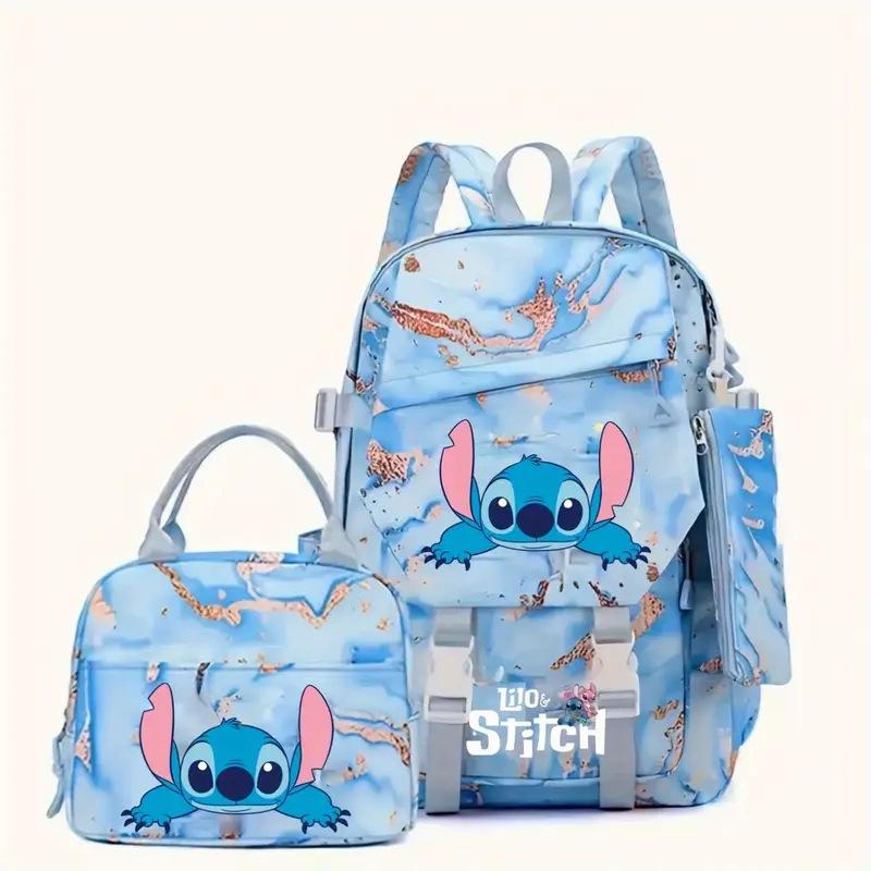 TS JYL laptop bag,Stitch Backpack Lightweight Large School Bag For Grade 1-6 Students