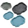 ABS Resin  Reptile Rock Food and Water Dish Feeder Bowl for Tortoise   Feeder Reptile Feeder Reptile Bowl