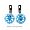 2 Pieces Children's Bike Auxiliary Wheels NonSlip Kids Training Heavy Duty for Beginners