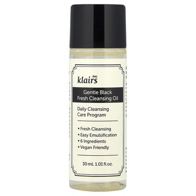 Klairs, Gentle Black Fresh Cleansing Oil, 30Ml (1.01Fl Oz)