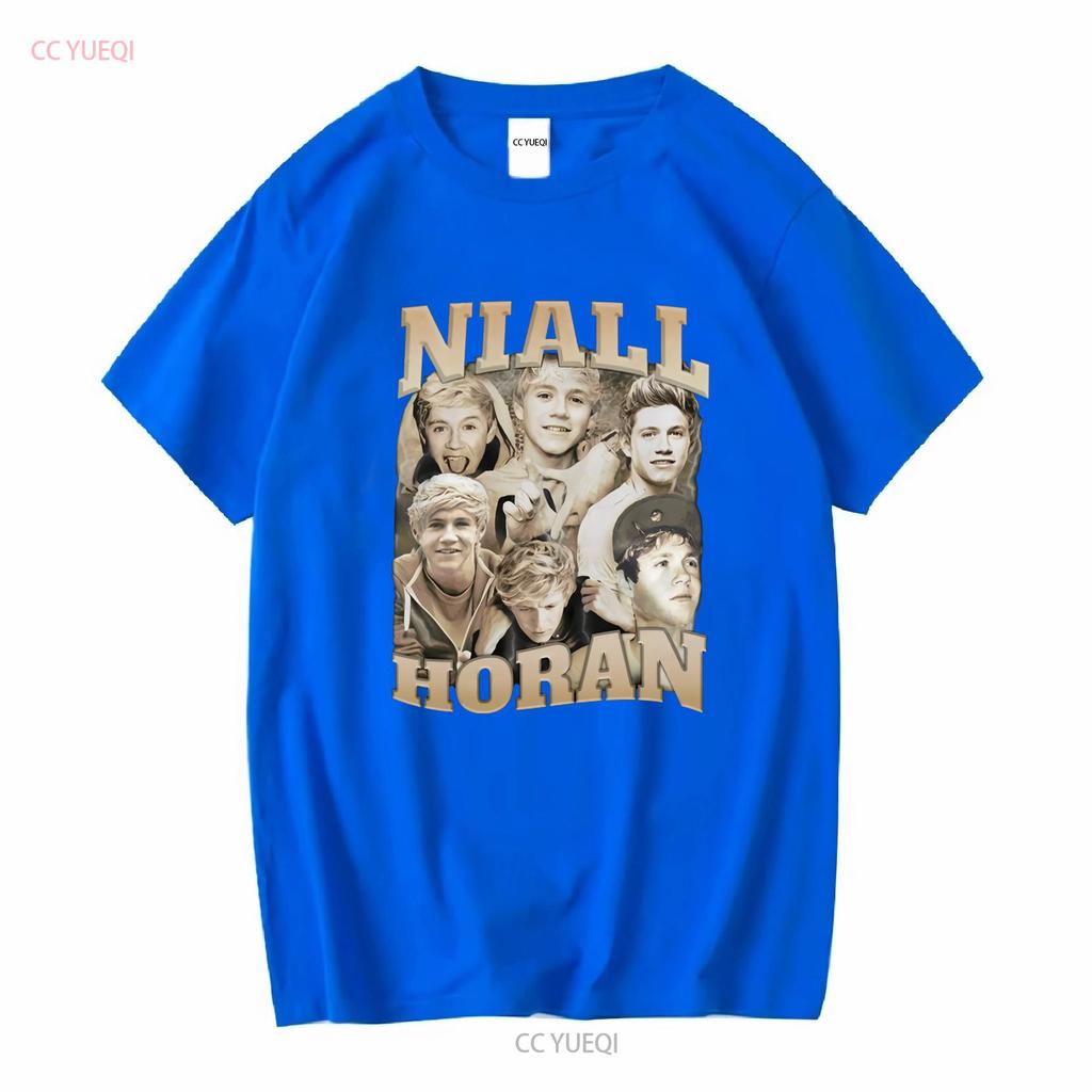 Style Niall Horan T Shirt Classic Black Unisex S 5xl Y489 Long Or Short Sleeves Vintage Washed Stylish Graphic Soft Casual Unisex