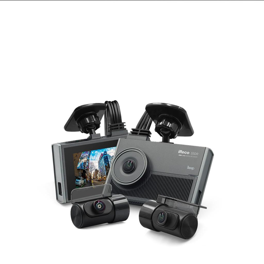 iReco 55DR 4K Dashcam 360° 3-Camera