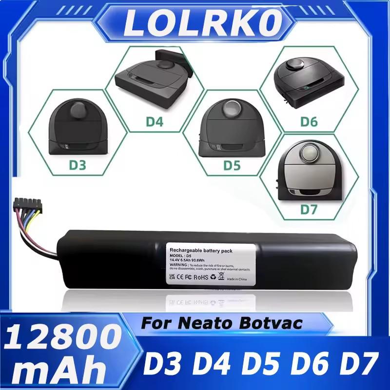Neato Botvac D3-D7 Replacement Battery, 14.4V 12800mAh 5200mAh