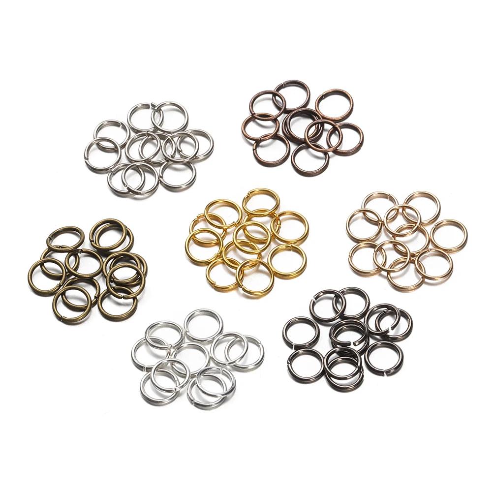 5pcs Pet Dog Buckles Connector Openable Metal Sping Clasp Star Heart Cat Flower Ring Carabiner Keychain Bag DIY Jewelry Findings