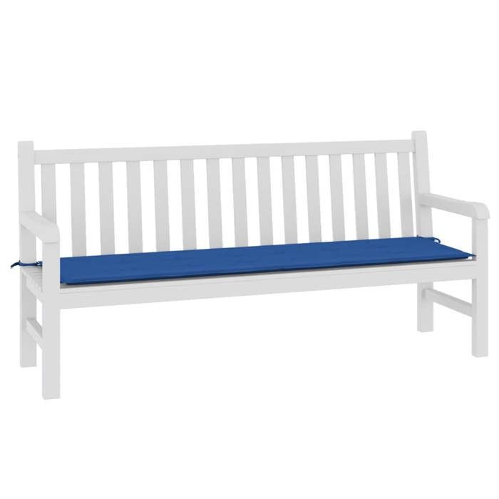 VidaXL Garden Bench Cushion Royal Blue 180x50x3 Cm Oxford Fabric 314093