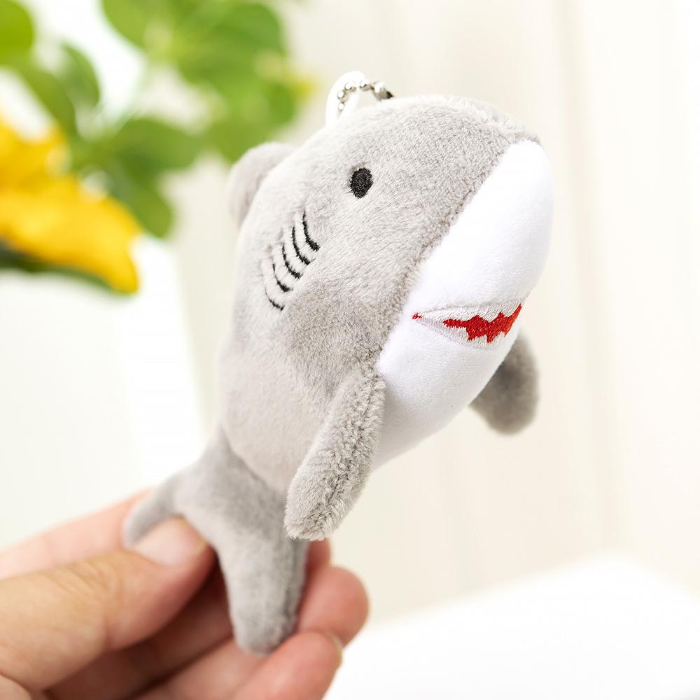 Cute Small Dolphin & Animal Plush Toy Pendant - Shark, Turtle, Penguin Doll Gift