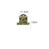 Whimsical Baby Yoda Star Wars Kids Birthday Party Decor Featuring Colorful Cake Toppers And Balloons