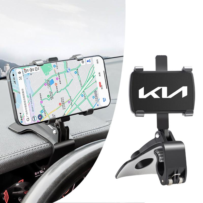 Car Mobile Phone Holder Dashboard Cellphone Stand Clip For KIA K5 K9 Sorento Ceed Sportage Carnival Stinger Forte Niro Cadenza Rtzup33