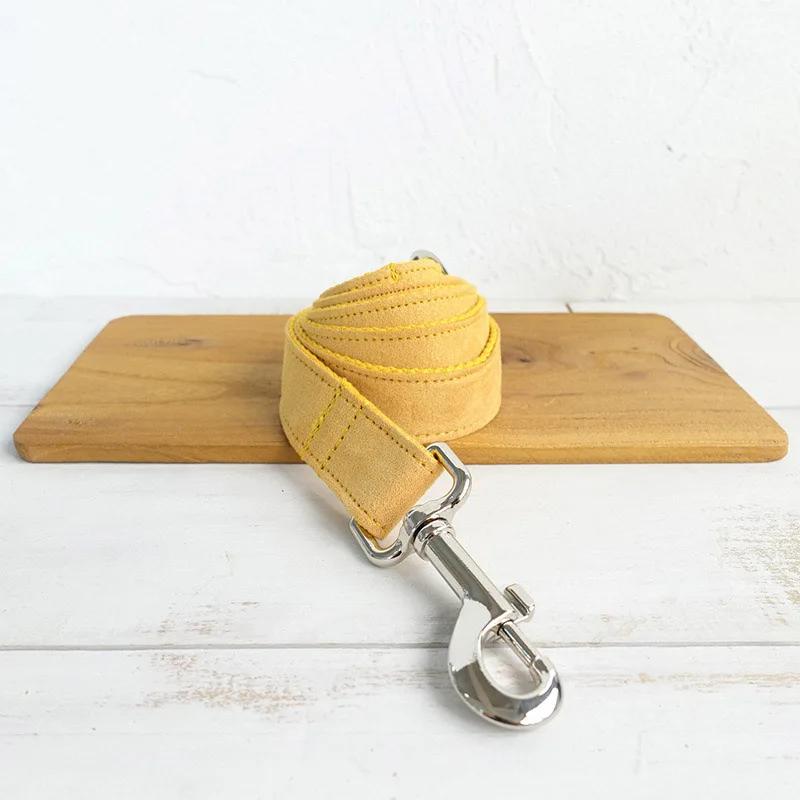 Spersonalizowana obroża dla psa, niestandardowe obroże dla zwierząt, darmowy grawer, identyfikator, tabliczka z imieniem, akcesorium dla zwierząt, wielokolorowa aksamitna obroża dla szczeniaka, smycz