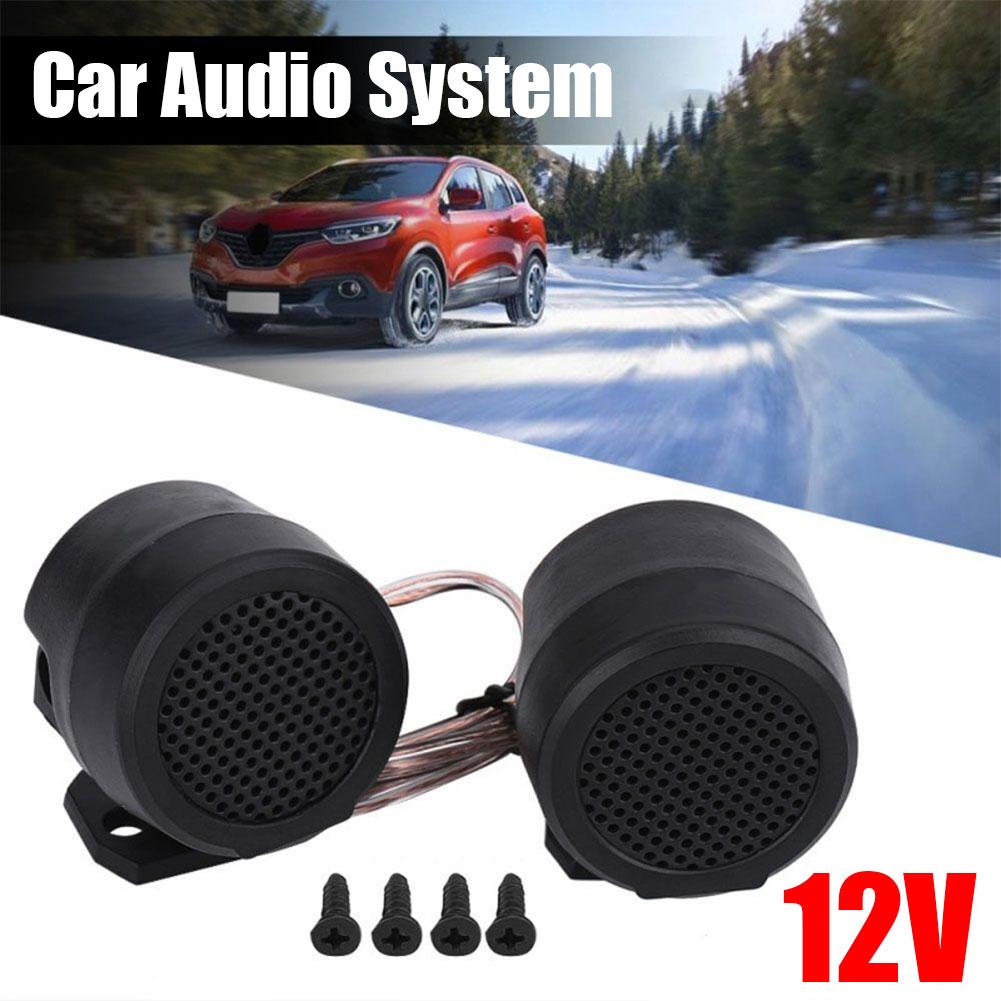 Car Tweeter Speakers Pre-wired Dome Audio System Super Loud Tweeter Speakers Auto Car Electronic Accessories