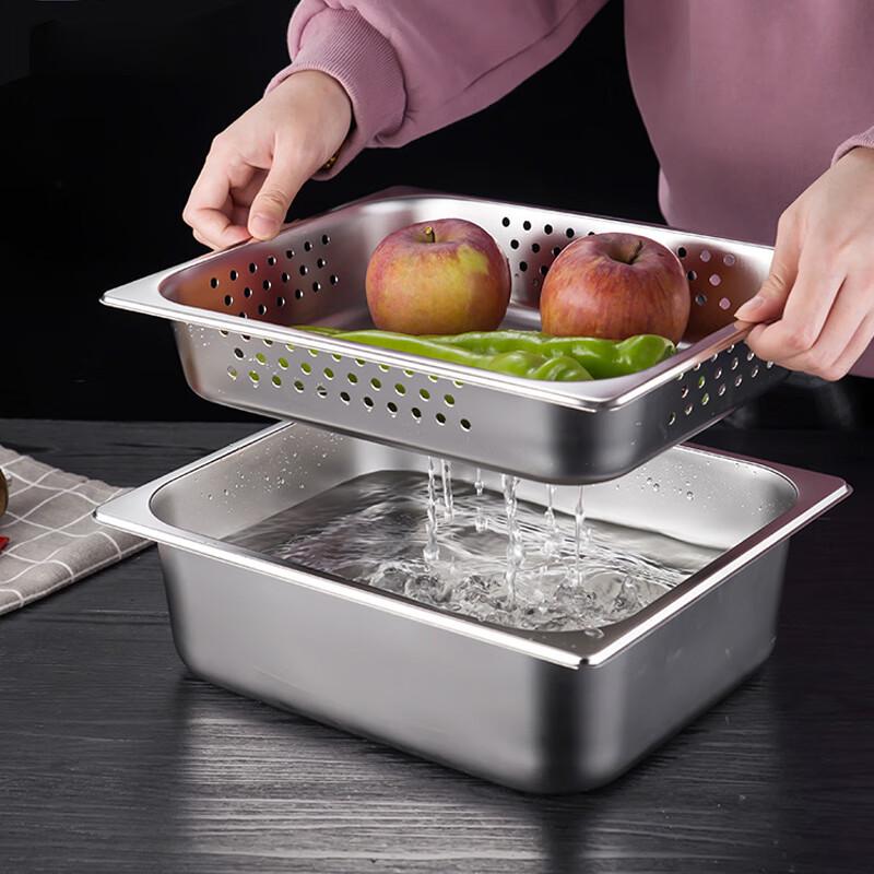 Commercial Stainless Steel Perforated Food Pan