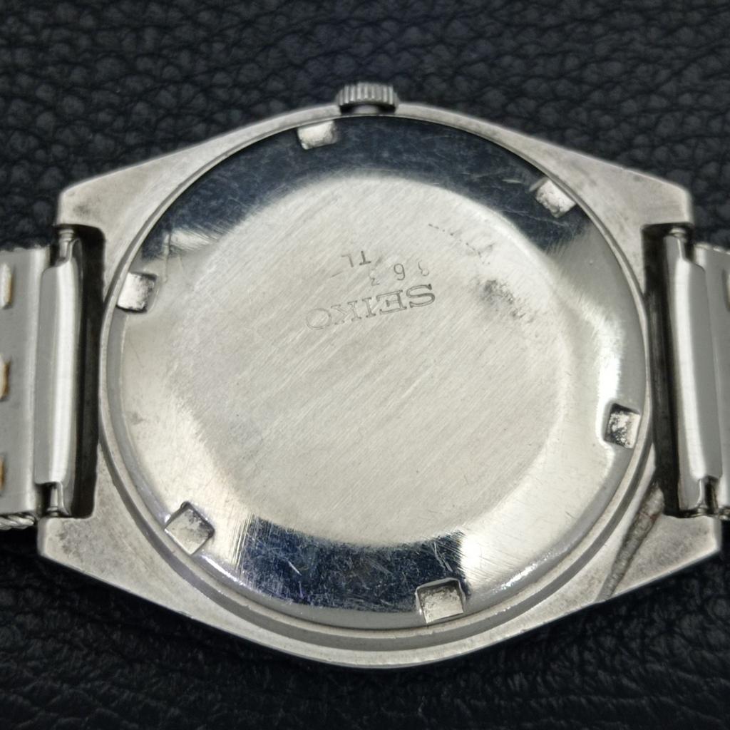 VINTAGE JAPAN SEIKO 5 AUTOMATIC 6309A MENS RED COLOR DIAL WATCH A500842-5 R154-a500842