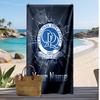 Queens Park Rangers FC Personalisiertes Bedrucktes Strandtuch Fußballlogo Unterstützung Benutzerdefinierter Name Text Saugfähiges Handtuch für Sport Reisen Besonderes Geschenk