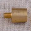 2Pcs M8 Thread Cone Battery Pole Adapter Terminals Connectors Fittings Brass Universal for Car Automobile Boat RV