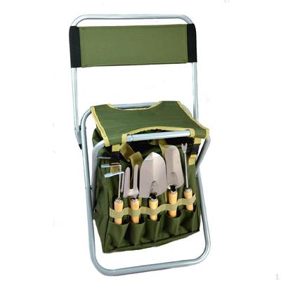 Gardening Tool Set Garden Chair Seat 10 Piece,Gardening Supplies,Folding Stool Planting