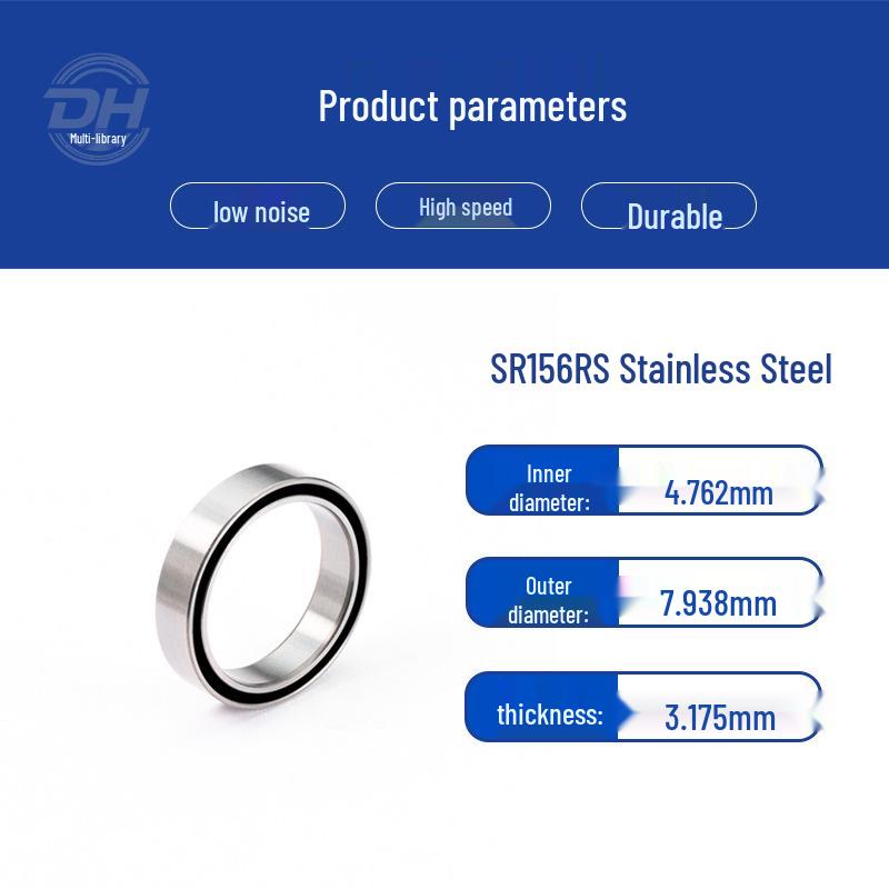 Rust-Proof Stainless Steel Miniature Pulley with Deep Groove Ball Bearing - Anti-Corrosion Gyroscope Ornament Accessory
