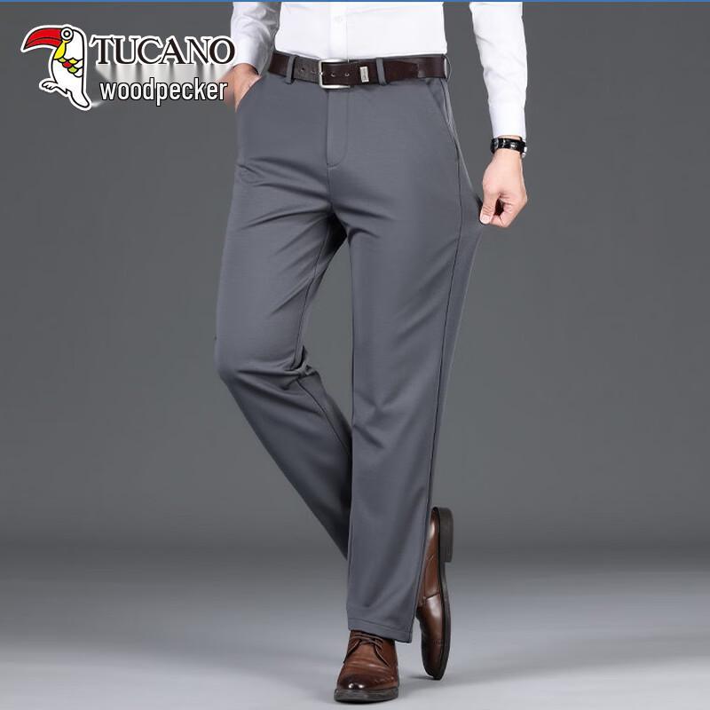TUCANO Men s Relaxed Fit Straight Casual Pants 43