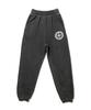 PUNCH DRUNK PARTIES Variation Logo Dyed Sweatpants (Charcoal)