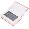 Diversion Book Safe Metal Lifelike Book Money Coin Box with Key Lock for Jewelry Cash Credit Cards