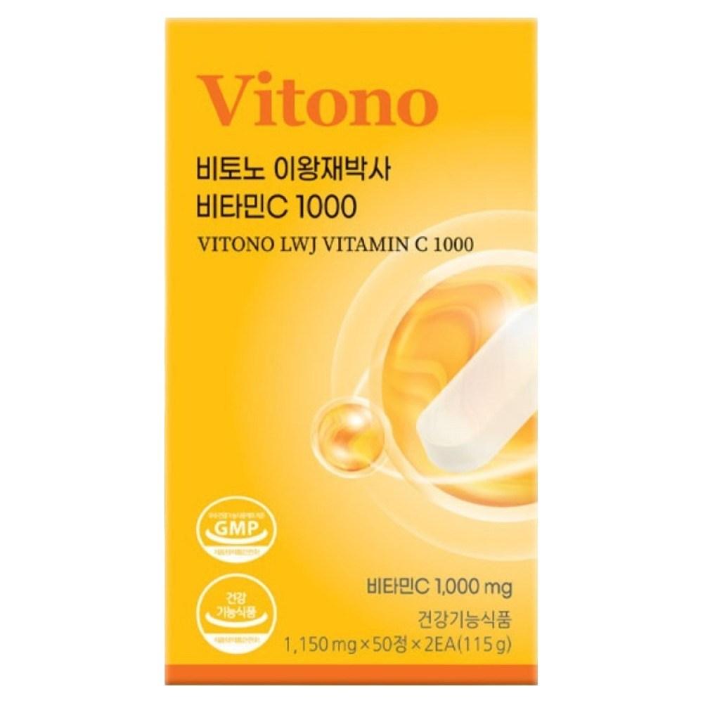 Vitono Dr. Lee Wang-jae Vitamin C 1000mg Capsules 115g 100 Tablets 1 pcs