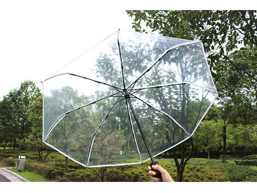 Automatic Double-Canopy Umbrella - Three-Fold, Thickened Design for Couples
