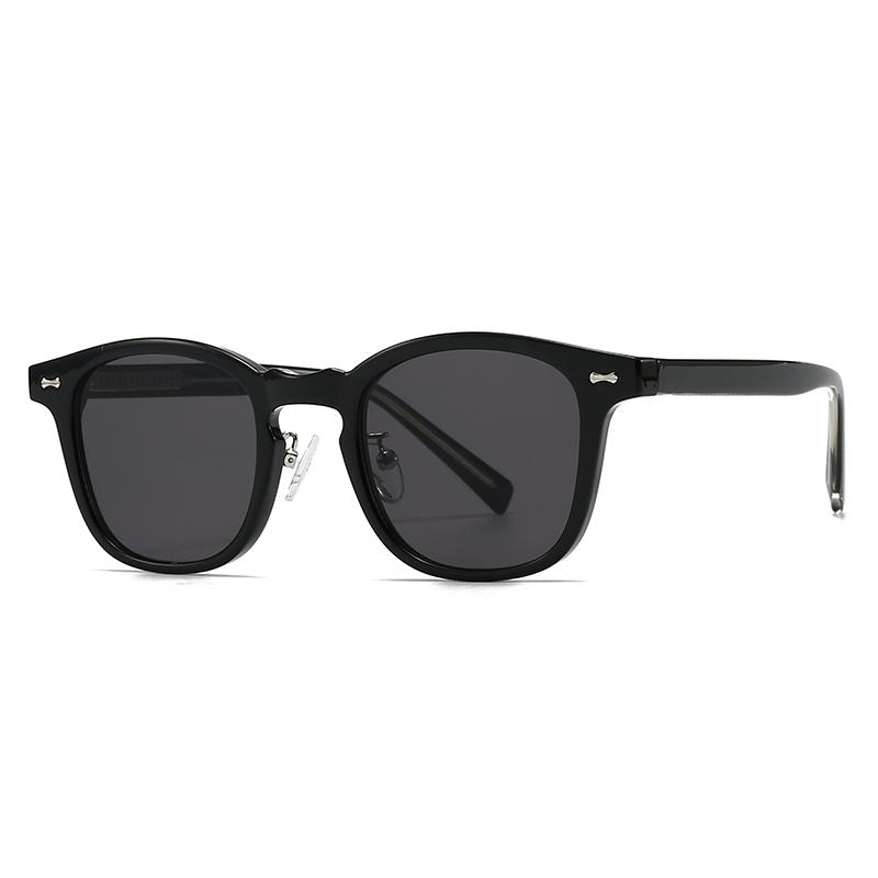 European And American Trendy Street Style Retro Artistic Acrylic Insert Sunglasses Modern Charm Ins Sunglasses 2803